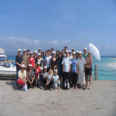 2008年(nian)國(guo)微電(dian)子(zi)優(you)秀員(yuan)工(gong)及(ji)傢(jia)屬海南(nan)遊記