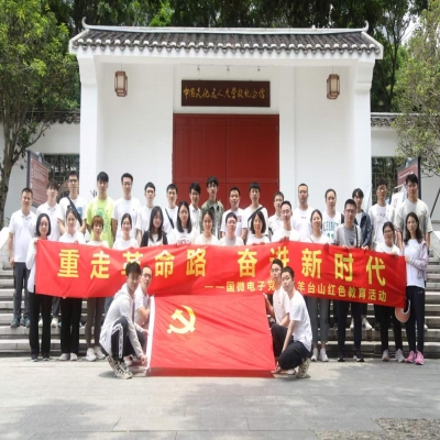 重(zhong)走(zou)革命路  奮進(jin)新(xin)時代(dai)——國(guo)微電(dian)子(zi)黨總支陽(yáng)檯(tai)山(shān)紅(hong)色主(zhu)題教育活動(dòng)
